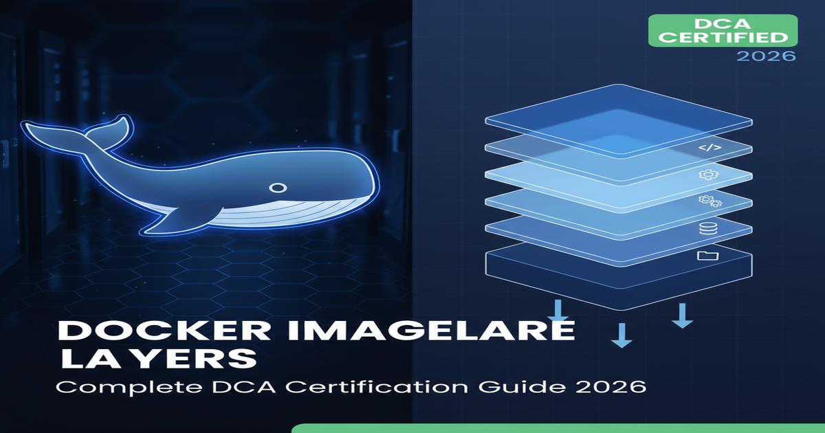 Docker Image Layers Architecture - Showing stacked read-only layers with writable container layer